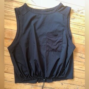 Black Sleeveless Top